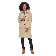 W S Recycled High Pile Fleece Coat Fleece Coat Outdoor Outfit Patagonia Womens