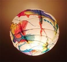Image Result For Diy Gold Painted Paper Lanterns Ikea Lamp Paper Lanterns Diy Paper Lamp
