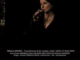 Learn the song with the online tablature player. Melanie Dahan La Princesse Et Les Croque Notes Popmatters