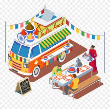 Download Hd Street Food Fast Food Barbecue Grill Food Truck Indian Food Truck Clip Art Png Download And Us Street Food Indian Food Recipes Grilling Recipes