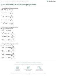 Algebra 2 Factoring Worksheet Free Download Polynomials Practice Worksheets With Answers In 2020 Polynomials Word Problem Worksheets Systems Word Problems