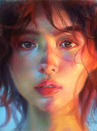 Portrait in pastel (Commissioned)