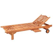 Tousmesmeubles Bain De Soleil En Bois De Teck Halaveli Pas Cher Achat Vente Transats Chaises Longues Rueducommerce