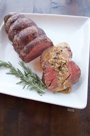 Butter, white wine vinegar, dry white wine, cayenne pepper, shallots. Easy Roast Beef Tenderloin With Peppercorn Sauce Perfect Every Time