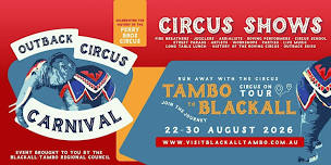 Outback Circus Carnival - Blackall Ticketed Events