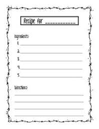 Recipe Template Recipe Template Recipe Book Templates Recipe Cards Template