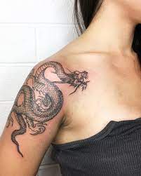 Girl Tattoo Tattooforwomen Tattoos Body Art Tattoos Chinese Dragon Tattoos
