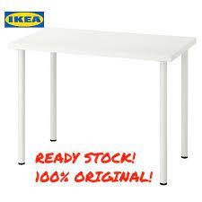 1 item 1 order only product details: Pre Order Ikea Linnmon Adils Table 100x60 Cm I Meja Meja Belajar Table Shopee Malaysia