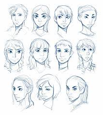 Buttsmithy: Trying into different head shapes | Incase art, Head shapes,  Comic art