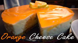 Assalamualaikum & selamat menyambut hari raya aidilfitri ikhlas. Orange Cheese Cake No Bake Cheese Cake Youtube