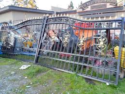 Check spelling or type a new query. New 20ft Heavy Duty Bi Parting Wrought Iron Driveway Gate 2pc Set