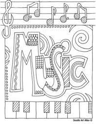 Print this coloring sheet and give them to kids and tell them about musical instruments while they color. Music With Sara Bibee Music Coloring Music Coloring Sheets Elementary Music