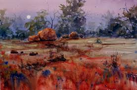 Watercolor Paintings Landscape Gallery