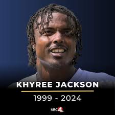 Khyree Jackson died with two others as the result of being hit by a drunk  driver last night. He was the Vikings 4th round draft pick in April. Worked  his butt off