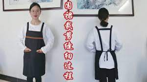 服装缝纫老裁缝教你快速制作围裙，比买的还漂亮快来学习吧The old tailor teaches you how to make an apron  quickly - YouTube