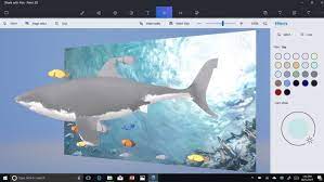 Microsoft Gives Paint 3d Users Total Editing Control With New Free View Free View Is An In Development Tool For Paint 3 Painting Fish Painting Microsoft Paint