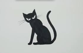 Ce poate fi mai sinistru de halloween decât imaginea unui cimitir. Desene De Halloween Pisica Neagra Tutorial Video