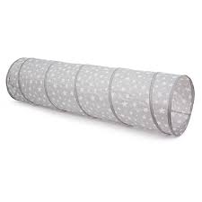 Kids Concept Star Play Tunnel New Grey Babyshop Com Play Tunnel Stars Play Play Teepee