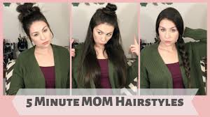 Mom hairstyles for long hair ✅ this specific hair spray is the most popular among my readers to easy mom hairstyles. Easy Hairstyles Every Mom Should Know Long Hair Youtube