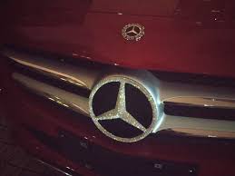 Bling Mercedes Benz Logo Front Grille Rear Trunk Emblem Decals Made W Rhinestone Crystals Mercedes Benz Logo Mercedes Benz Mercedes