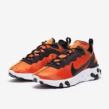 Nike React Element 55 Premium Black Mens Shoes Pro Direct Running Black Shoes Men Nike Shoes Outlet Nike