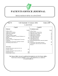 Journal 2298 - Patents Office