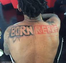 Tattoo & piercing shop in federal way, washington. Iggy Azalea Saves Fiance Nick Young From Embarrassing Tattoo Mistake Daily Mail Online
