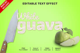 Free svg designs | download free svg files for your own. White Guava Slices Fruit Text Effect Graphic By Arasigner Creative Fabrica