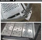 OEM Factory Customized Galvanized Scaffold Steel Planks ...
