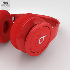 Beats dr dre solo hd wired headband headphones earphones drenched in matte green. Beats By Dr Dre Solo Hd Matte Red 3d Model Electronics On Hum3d