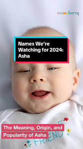 Curious about the name Asha? Uncover the meaning, origin, and why it's a  top pick for 2024