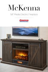 bring rustic charm and warmth to your living space with the muskoka woodbury 58 infrared media electric media electric fireplace electric fireplace fireplace