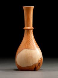 Yew Wood Weedpot Vase More At Timberturner Com Vasos De Madeira Lustre De Madeira Tornearia Em Madeira