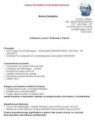 Participaram 10 enfermeiros, 22 técnicos de enfermagem, 13 motociclistas vítimas de acidente e 13 familiares. Exemplo De Curriculo Auxiliar De Enfermagem Varios Exemplos