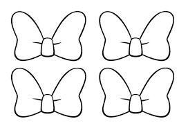 Don't forget to link to this page for attribution! The Lovebugs Blog Lovebug S Bow Tique Birthday Party Free Printables Minnie Mouse Template Mickey Mouse Silhouette Minnie Mouse Birthday Party