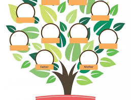 Learning to use a pedigree chart and a family group sheet is one of the first steps in collecting and organizing your family history. Family Tree For Kids Project Diy Ideas For School Children Kids Art Craft