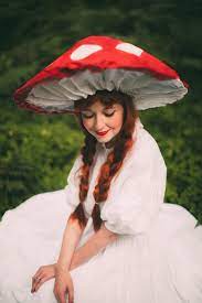 How to make giant mushrooms from felt to create a fun fairy garden tablescape or fairy garden ho. The Tiny Toadstool A Clothes Horse