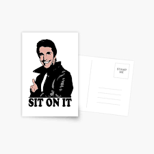 This one shows you just how cool henry winkler is as a human being. Fonz Stationery Redbubble