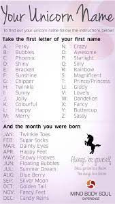 Pin By Beauty Marie On Humor Unicorn Names Names Unicorn