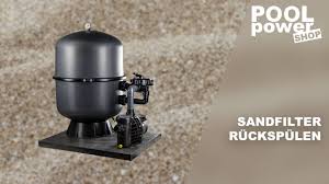 Sandfilteranlage Richtig Ruckspulen Youtube
