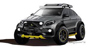 In general the suv has length x width x height of 4,417 x 1,804 x 1,494 millimeters. Tuner Mercedes Gle Coupe Prepares For Rugged Work
