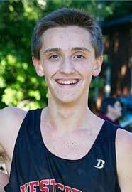 Westfield senior Ben Doiron set the new course record at Ludlow High School Tuesday night, finishing the 3.1-mile course in a time of 16:55. - 308288_full