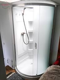 Modern Mountain Rv Makeover Before After Pictures Must Have Mom Shower Remodel Small Shower Remodel Diy Bathroom Remodel