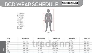 49 Precise Seac Sub Bcd Size Chart