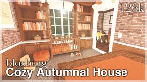Bloxburg Cozy Autumnal House Speedbuild Interior Full Tour Youtube The colour is beautiful and i can see myself wearing this dress a lot <3. bloxburg cozy autumnal house speedbuild interior full tour