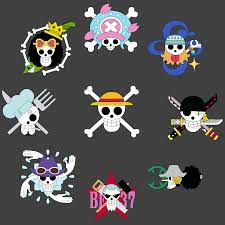Are the Mugiwara Pirate crew logos canon? : r/OnePiece