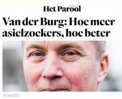GeenStijl: vvd'ers overhoop met eigen staatssecretaris Eric 'hoe meer  asielzoekers hoe beter' van der Burg