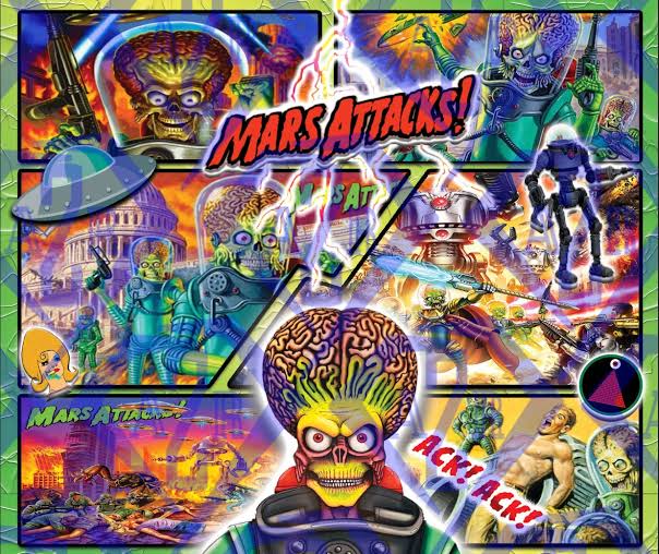Mars Attacks - Etsy