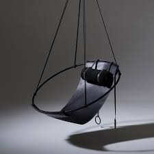 Check out our black hanging chair selection for the very best in unique or custom, handmade pieces from our hammocks & swings shops. Sling Hanging Chair Thick Leather Black Architonic