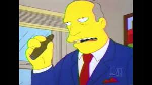 One of the funniest ever moments of the simpsons was not on youtube. Superintendent Chalmers Is Secretly The Best Simpsons Character Joe Is The Voice Of Irish People At Home And Abroad